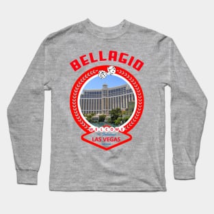 BELLAGIO Hotel And Casino Las Vegas Nevada Long Sleeve T-Shirt